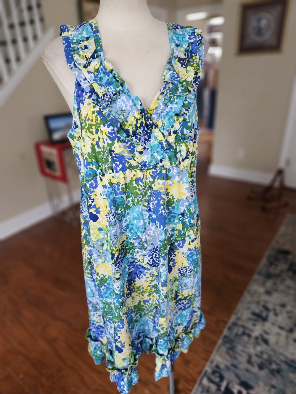 New Directions Tropical Dress XL